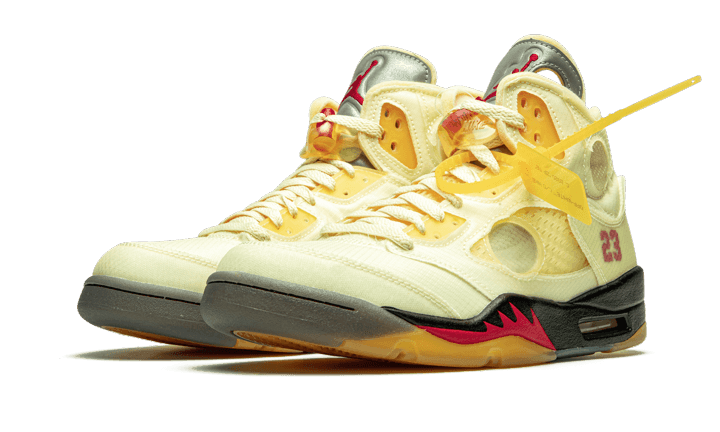 Air Jordan 5 Retro Off-White Sail - Exclufy