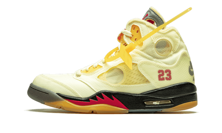 Air Jordan 5 Retro Off-White Sail - Exclufy