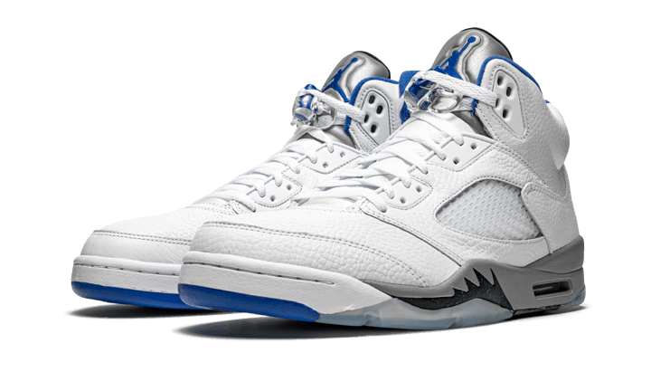 Air Jordan 5 Retro White Stealth - Exclufy