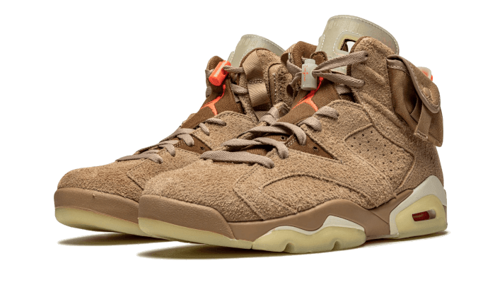 Air Jordan 6 Retro Travis Scott British Khaki - Exclufy