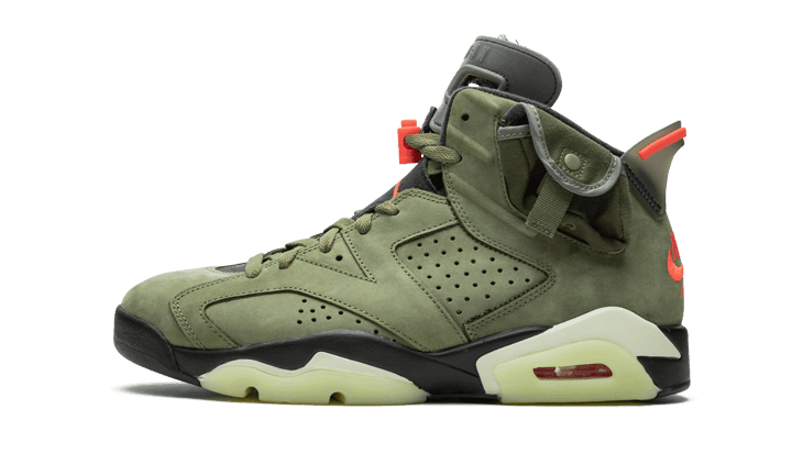 Air Jordan 6 Travis Scott Medium Olive - Exclufy