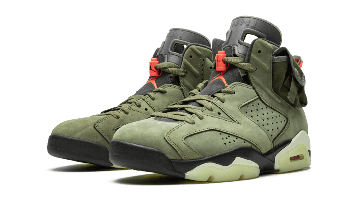 Air Jordan 6 Travis Scott Medium Olive - Exclufy