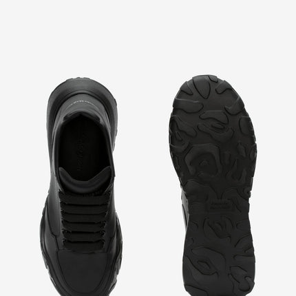 Alexander McQueen Court Trainer in Black - THE LIMITED CLUB