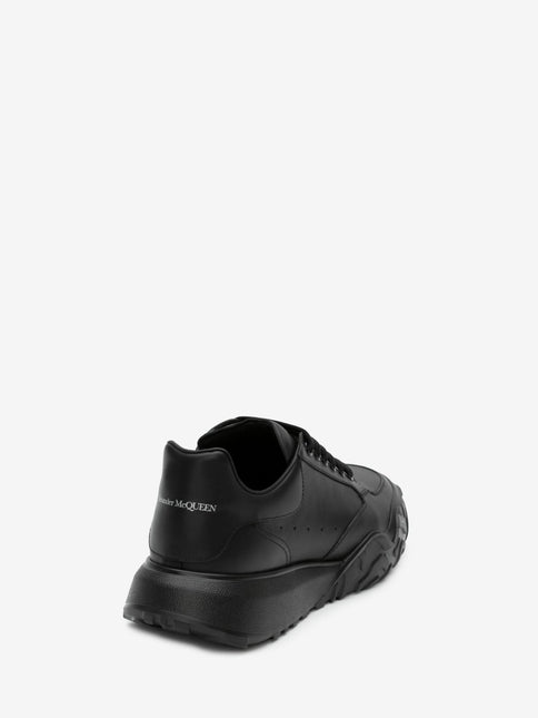 Alexander McQueen Court Trainer in Black - THE LIMITED CLUB