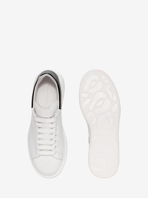 Alexander McQueen Oversized Sneaker in White/black - THE LIMITED CLUB