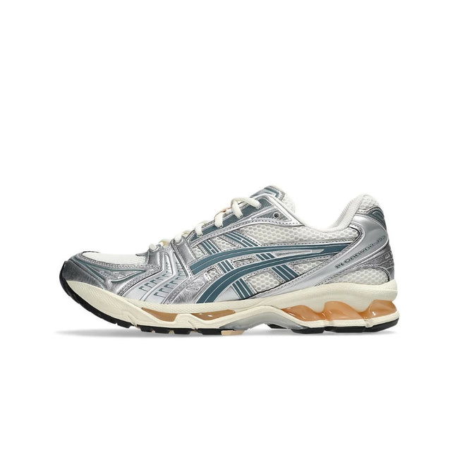 ASICS Gel-Kayano 14 Birch Pure Silver Teal Gold - Exclufy
