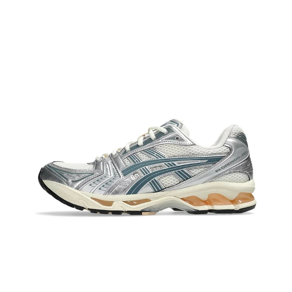 ASICS Gel-Kayano 14 Birch Pure Silver Teal Gold - Exclufy