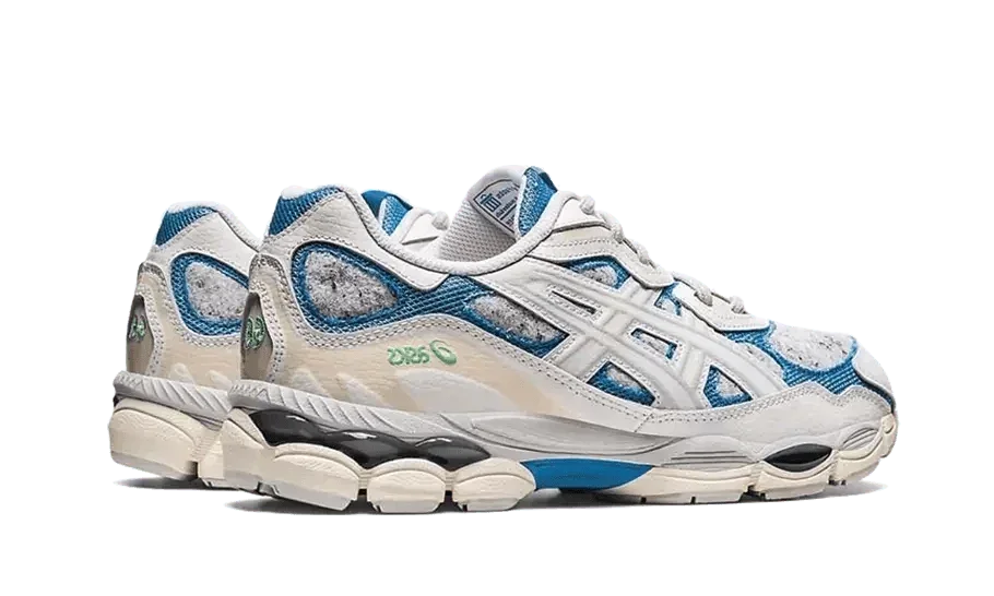 ASICS Gel-NYC White Dolphin Blue - Exclufy
