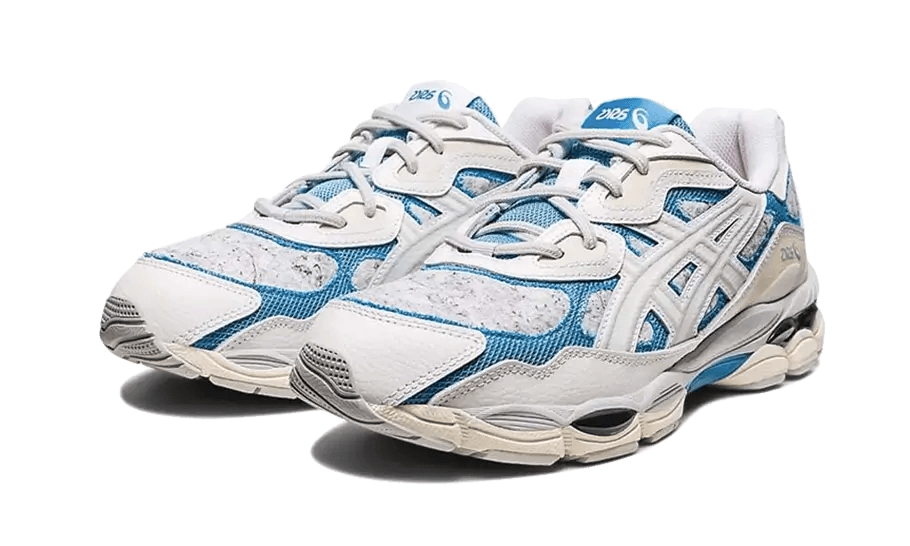 ASICS Gel-NYC White Dolphin Blue - Exclufy