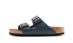Birkenstock Arizona Natural Leather Blue - Exclufy