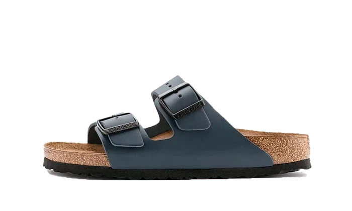 Birkenstock Arizona Natural Leather Blue - Exclufy