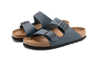 Birkenstock Arizona Natural Leather Blue - Exclufy