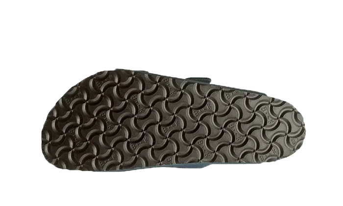 Birkenstock Arizona Natural Leather Blue - Exclufy
