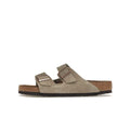 Birkenstock Arizona Soft Assise Plantaire Suede Taupe - Exclufy