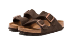 Birkenstock Arizona Suede Leather Soft Footbed Mocha - Exclufy