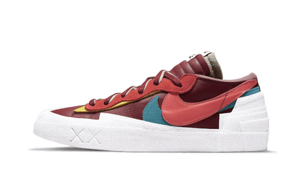 Nike Blazer Low Sacai Kaws Team Red - Exclufy