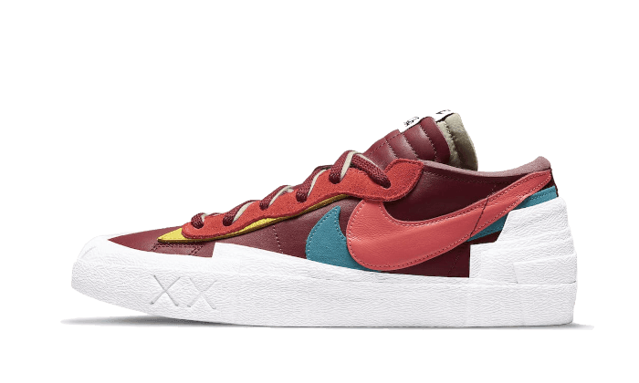 Nike Blazer Low Sacai Kaws Team Red - Exclufy