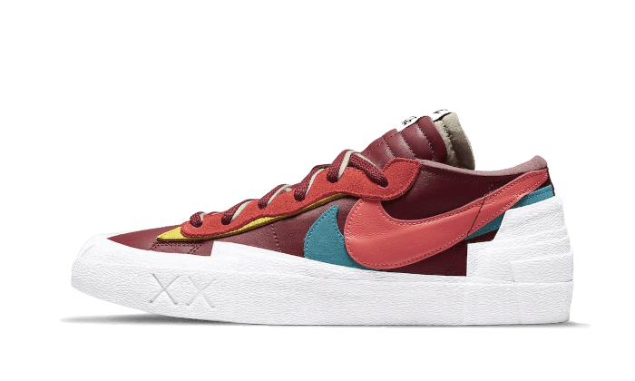 Nike Blazer Low Sacai Kaws Team Red - Exclufy
