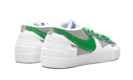 Nike Blazer Low Sacai Medium Grey Classic Green - Exclufy