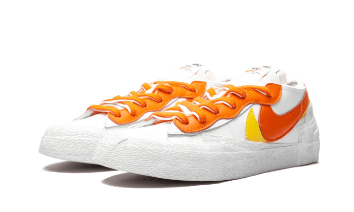 Nike Blazer Low Sacai White Magma Orange - Exclufy