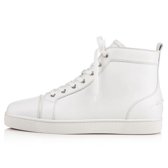 Christian Louboutin High Top Louis White - THE LIMITED CLUB