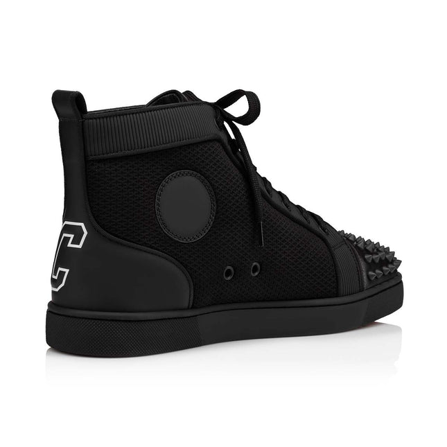 Christian Louboutin High Top Varsilou Spikes Black - THE LIMITED CLUB