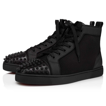 Christian Louboutin High Top Varsilou Spikes Black - THE LIMITED CLUB