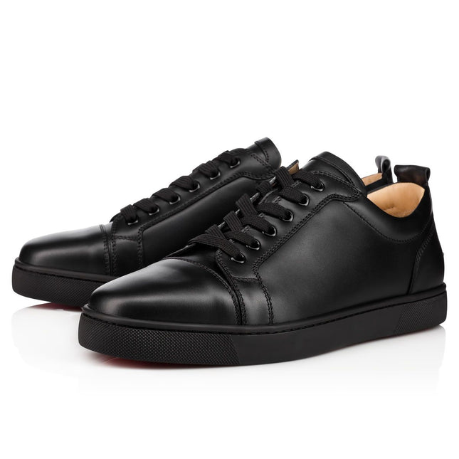 Christian Louboutin Low Top Louis Junior Black - THE LIMITED CLUB