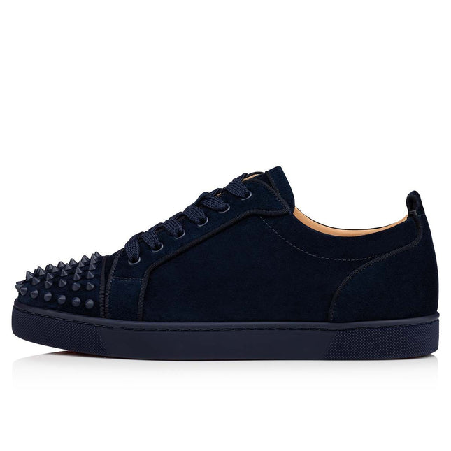 Christian Louboutin Low Top Louis Junior Spikes Orlato Marine - THE LIMITED CLUB