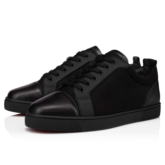 Christian Louboutin Low Top Varsijunior Black - THE LIMITED CLUB