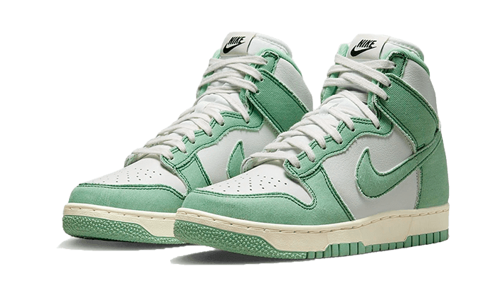 Nike Dunk High 1985 Enamel Green Denim - Exclufy