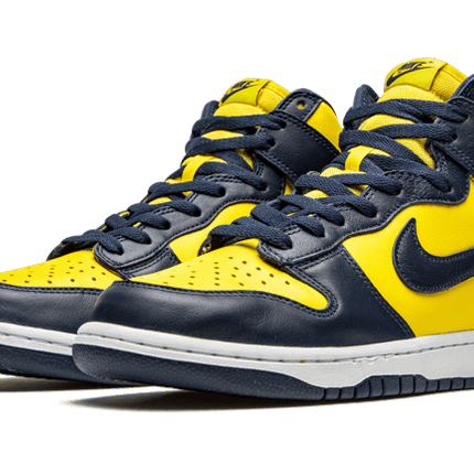 Nike Dunk High Maize & Blue (Michigan) - Exclufy