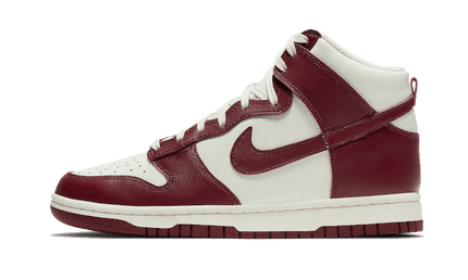 Nike Dunk High Sail Team Red - Exclufy