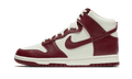 Nike Dunk High Sail Team Red - Exclufy