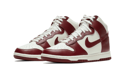 Nike Dunk High Sail Team Red - Exclufy