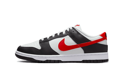 Nike Dunk Low Black White Red - Exclufy