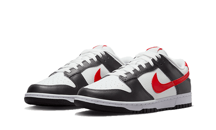 Nike Dunk Low Black White Red - Exclufy