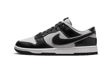 Nike Dunk Low Chenille Swoosh Grey Black - Exclufy