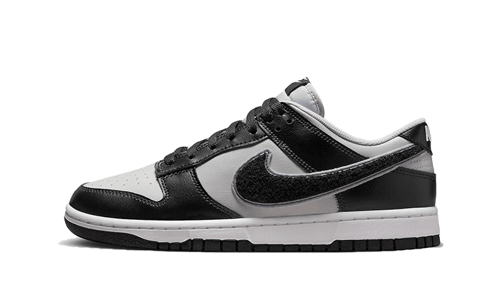 Nike Dunk Low Chenille Swoosh Grey Black - Exclufy