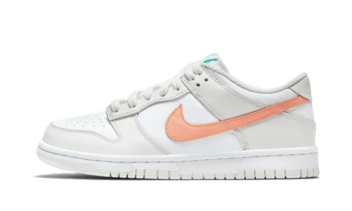 Nike Dunk Low White Bone Peach Aqua - Exclufy