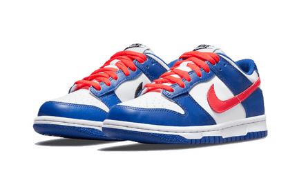 Nike Dunk Low White Royal Red - Exclufy