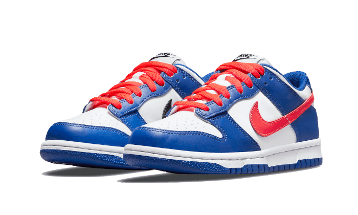 Nike Dunk Low White Royal Red - Exclufy