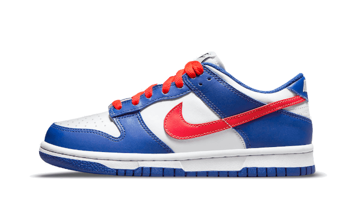 Nike Dunk Low White Royal Red - Exclufy