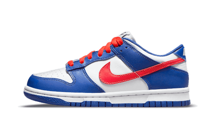 Nike Dunk Low White Royal Red - Exclufy