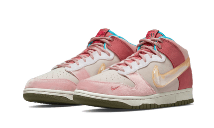 Nike Dunk Mid Social Status Free Lunch Strawberry Milk - Exclufy