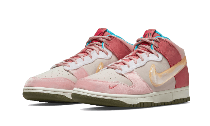 Nike Dunk Mid Social Status Free Lunch Strawberry Milk - Exclufy