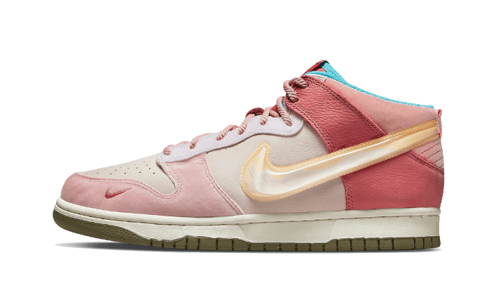 Nike Dunk Mid Social Status Free Lunch Strawberry Milk - Exclufy