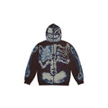 Full Zip Hoodie Travis Scott Cactus Jack For Fragment Skeleton Graffiti - Exclufy