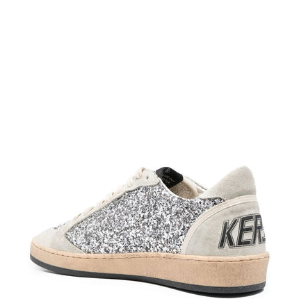 Golden Goose Ball-Star glitter low-top sneakers - THELIMITEDCLUB