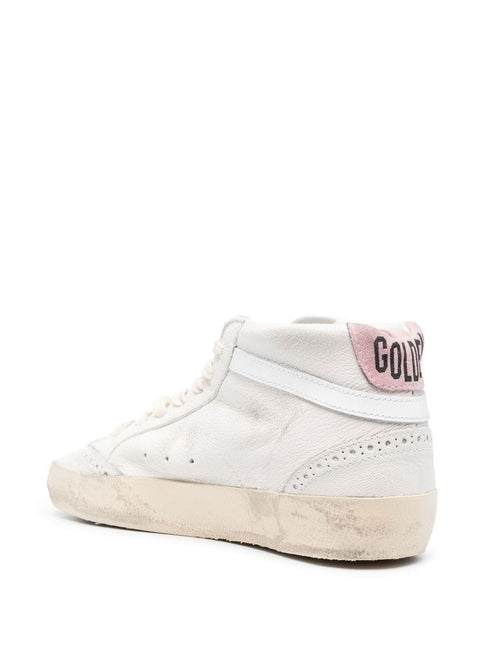 Golden Goose Mid Star lace-up sneakers - THELIMITEDCLUB